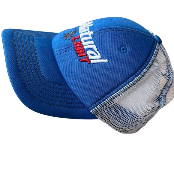 Blue Natural Light Men's Hat - Picture 2 of 5